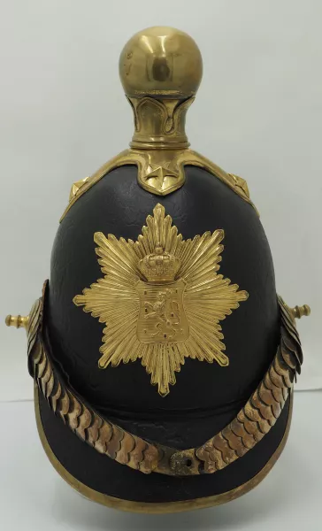 Hesse-Nassau Field Artillery Officers Helmet Model 1848 Visuel 1 principal